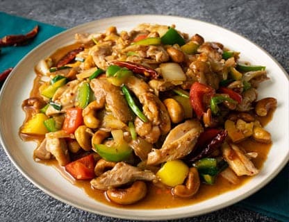 Chicken with Cashew Nuts